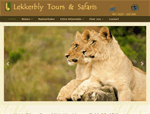 Tablet Screenshot of lekkerbly.com